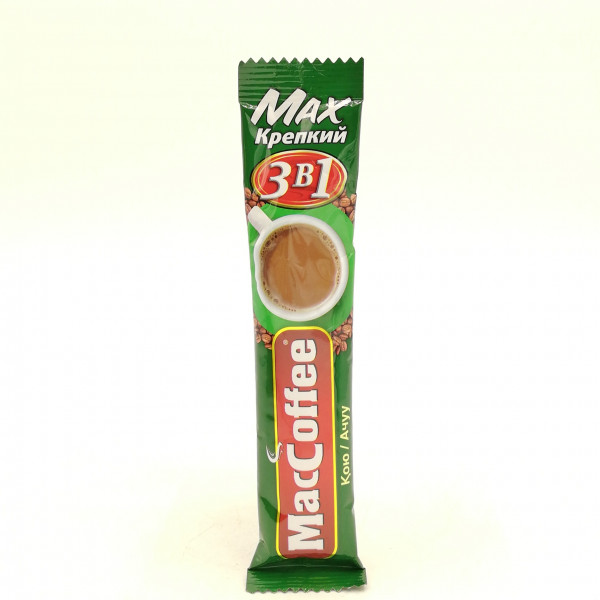 Кофе MAC COFFEE MAX 3в1 крепкий 16г