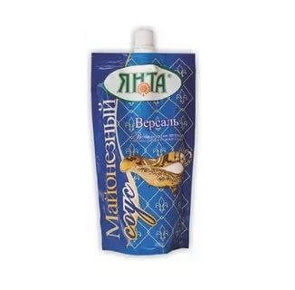 Майонезный соус ЯНТА Версаль 400г дой-пак