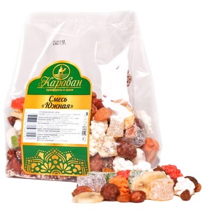 Смесь орехов и сухофруктов КАРАВАН Южная 350г