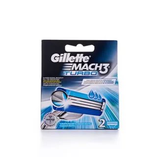 Кассеты сменные д/бритья GILLETTE MACH3 Turbo 2шт