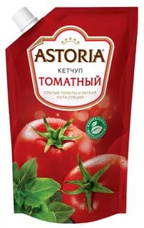 Кетчуп АСТОРИЯ Томатный 330г д/п