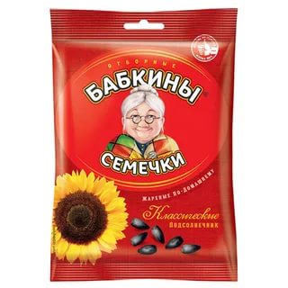 Семечки БАБКИНЫ жареные 100г