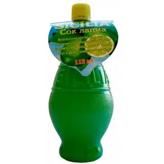 Приправа Sicilia сок Лайма 115мл п/б