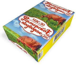 Масло сливочное ФП Крестьянское 72,5% 200г Продукт без ЗМЖ