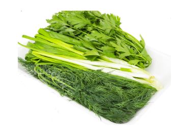 Зелень свежая СМАК Ассорти 200г (салат+укроп+лук+петр.)