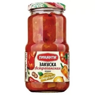 Закуска ПИКАНТА овощная Астраханская 460 с/б