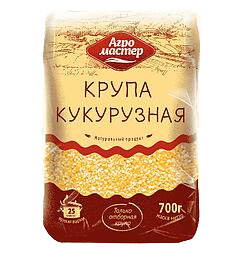 Крупа кукурузная АГРОМАСТЕР 700г