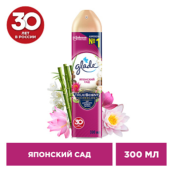 Освежитель воздуха GLADE Японский сад 300мл