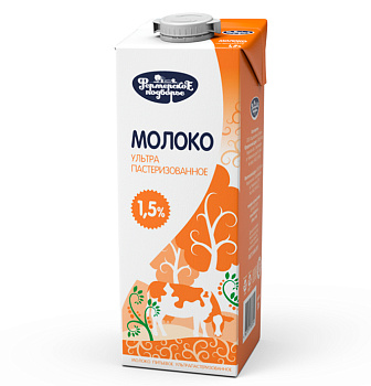 Молоко ФП 1,5% 1л ЭДЖ Продукт без ЗМЖ