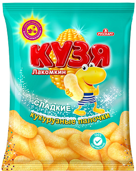 Палочки кукурузные Кузя Лакомкин 100г