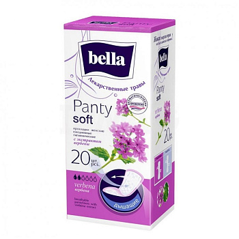 Прокладки ежедн Bella Panty Soft tilia 20шт (экстракт вербены)