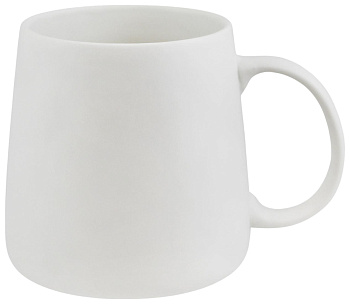 Кружка NataM 490мл белый фарфор 13503-1