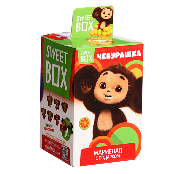 Игрушка ЧЕБУРАШКА в коробке 10г