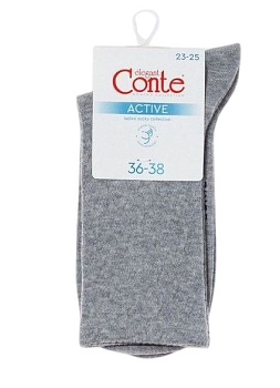 Носки жен CONTE 24c-73 active р23-25 серый 620