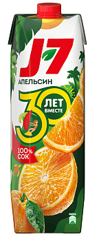Сок J7 Апельсин с мякотью 0,97л т/п
