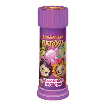 Набор  СКАЗОЧНЫЙ ПАТРУЛЬ для пускания мыльных пузырей 50г