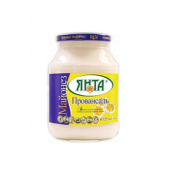 Майонез ЯНТА Провансаль 500г с/б г.Иркутск