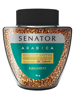 Кофе PARLIAMENT Арабика растворимый 90г с/б