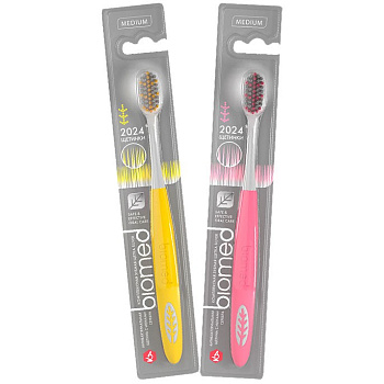 Щетка зубная  BIOMED Silver Средняя