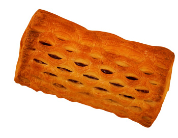 Слойка Хлебный базар с малиновой начинкой 100гр