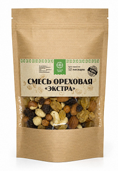 Смесь ореховая ЗЕЛЁНЫЙ БАЗАР Экстра 200г