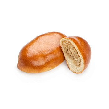 Пирожок печеный с капустой, 80г/СПРС