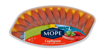 Горбуша Вкусное море филе-ломтики в масле 150г