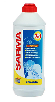 Средство д/посуды SARMA Лимон 500мл NC