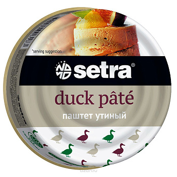 Паштет Setra утиный 100г
