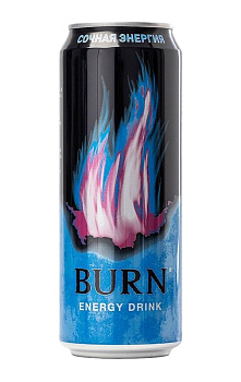 Напиток энергетический BURN Сочная энергия 0,449л ж/б