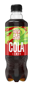 Напиток Fresh Bar Кола Лемон с/газ 0,48л п/б