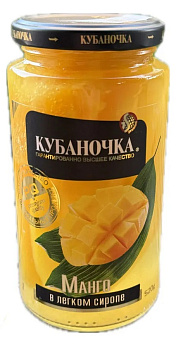Компот КУБАНОЧКА манго 520г