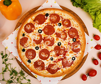 Пицца Пепперони (заказ), 520г/СПРС