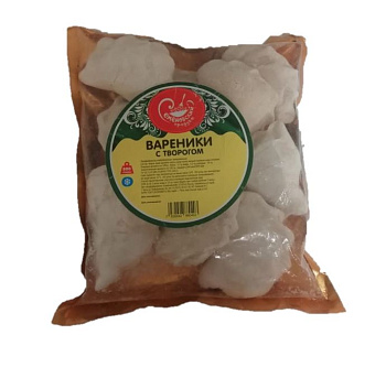 Вареники СЕМЕНОВА с творогом 500г