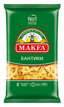 Макаронные изделия МАКФА Бантики 400г
