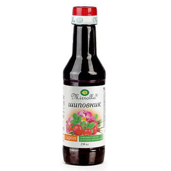 Сироп шиповника серии «Mirrolla»® 250 мл 1*10