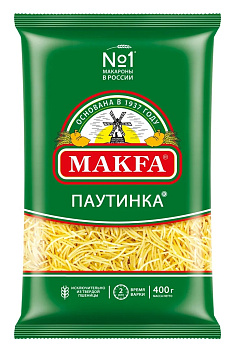 Макаронные изделия МАКФА Вермишель паутинка 400г