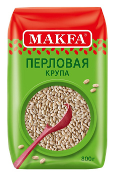 Крупа перловая  МАКФА 800г