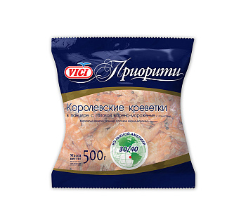 Креветки VICI Королевские 30/40 500г