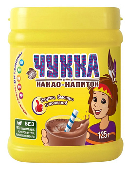 Какао-напиток Чукка 125г п/б