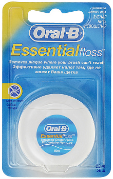 Зубная нить ORAL-B Эссентиал мята 50м