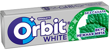 Жевательная резинка ORBIT Нежная мята 14г