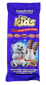 Шоколад КОНФЕСТА молочный детский 80г