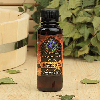 Ароматическая смесь для бани и ванны Можжевельник натуральная 100мл Добропаровъ арт2870503