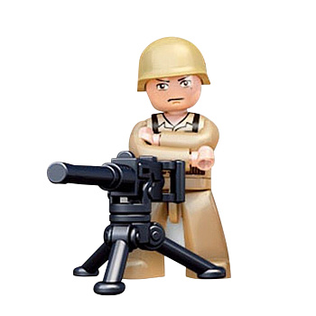 Конструктор фигурки Солдаты МИКС арт1563316