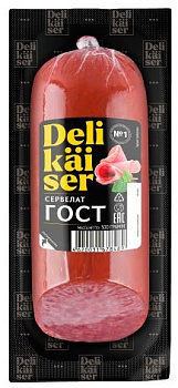 Сервелат Delikaizer ГОСТ в/к в/у 300г
