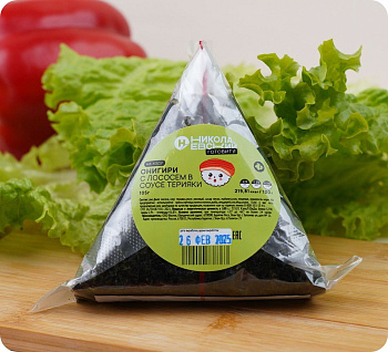 Онигири с лососем в соусе терияки 105г/СПРС