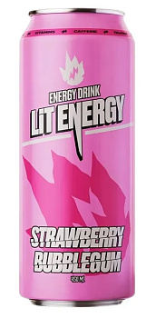 Напиток энергетический Lit Energy Баблгам 0,45л ж/б