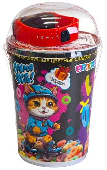 Сухой завтрак STARSKIDS МОБИ Колечки фигурн с ванил. вкус. и игрушкой 20г