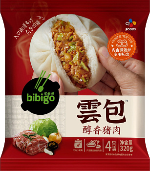 Булочки бао BIBIGO со свининой 320г